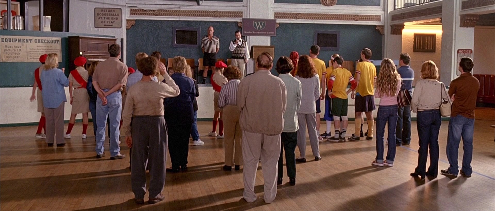 Dodgeball: A True Underdog Story (2004), wide, 2.34:1 — film still