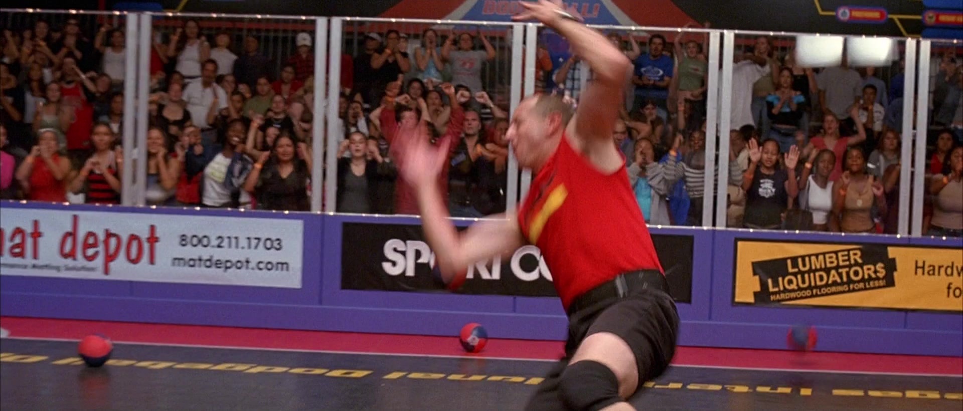 Dodgeball: A True Underdog Story (2004), wide, 2.34:1 — film still
