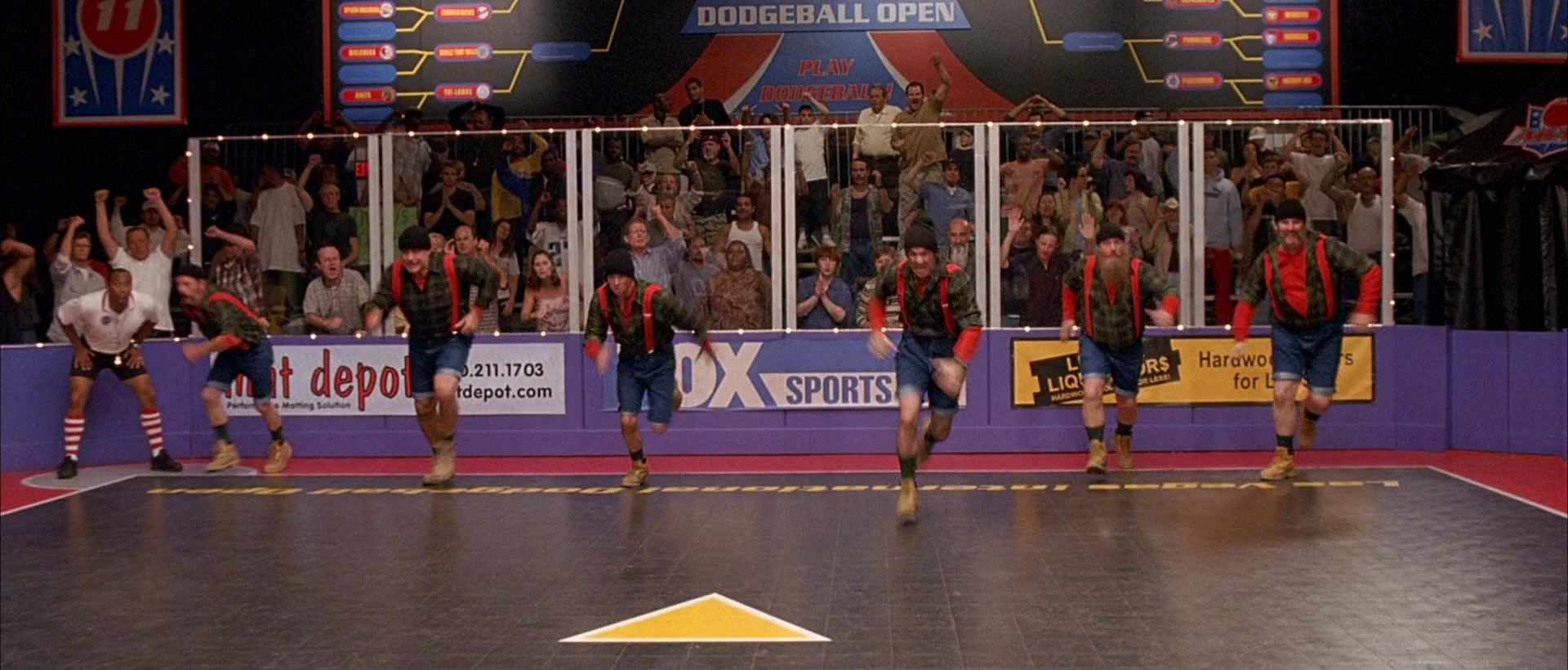 Dodgeball: A True Underdog Story (2004), wide, 2.34:1 — film still