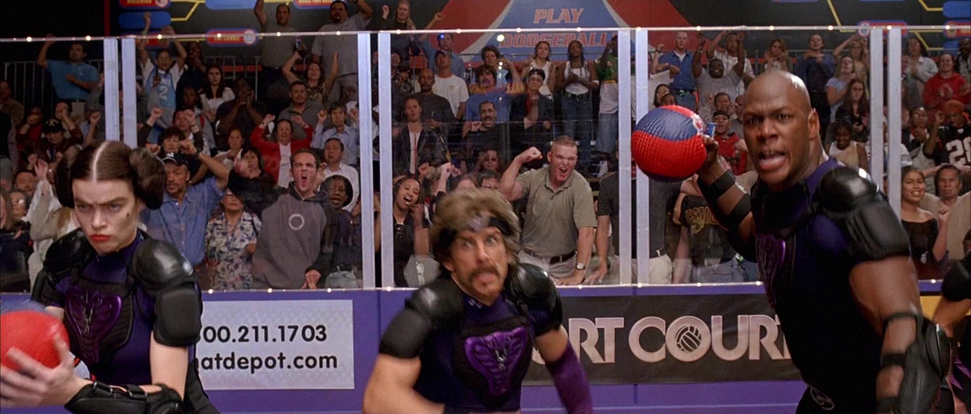 Dodgeball: A True Underdog Story (2004), wide, 2.34:1 — film still
