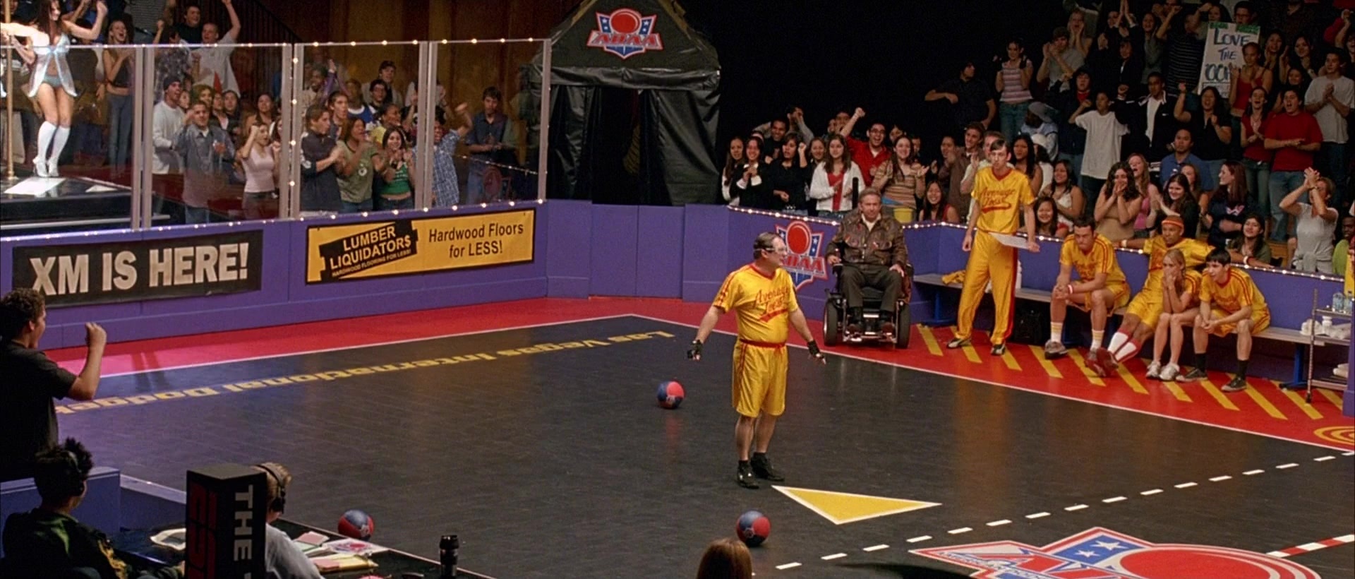 Dodgeball: A True Underdog Story (2004), wide, 2.34:1 — film still