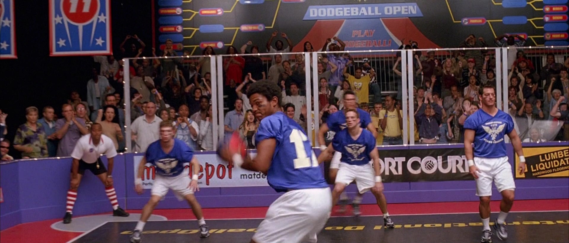 Dodgeball: A True Underdog Story (2004), wide, 2.34:1 — film still