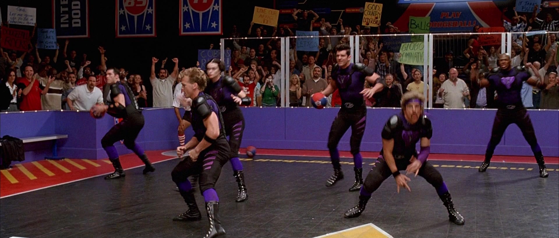 Dodgeball: A True Underdog Story (2004), wide, 2.34:1 — film still
