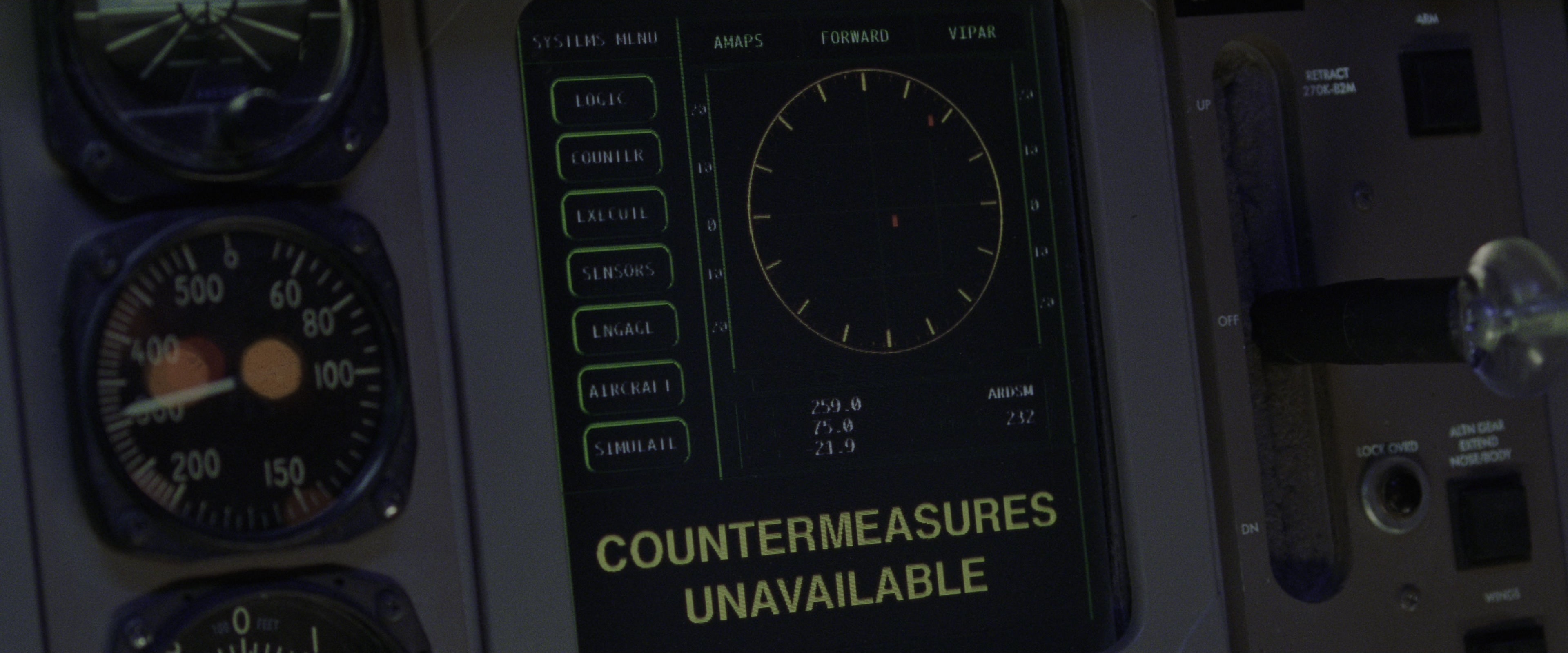 Air Force One (1997), wide, 2.40:1 — film still