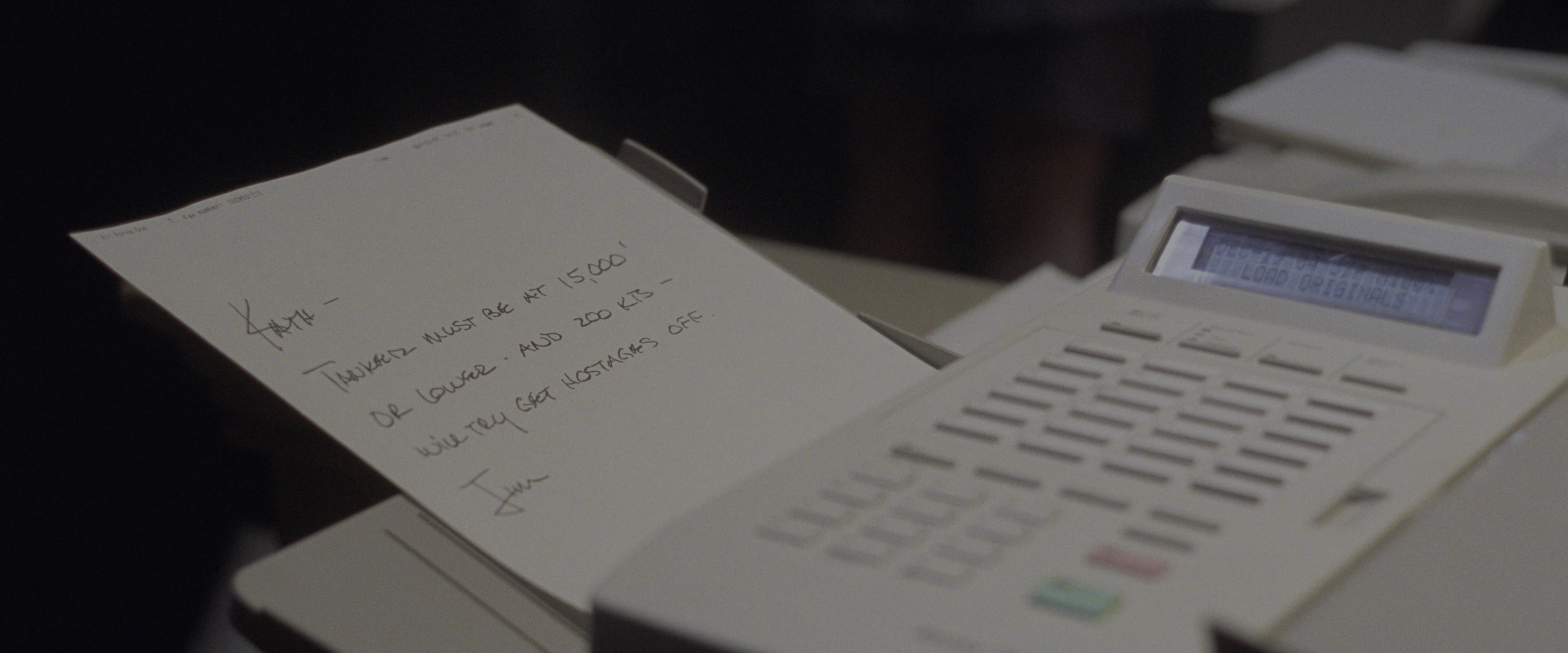 Air Force One (1997), unknown, 2.40:1 — film still