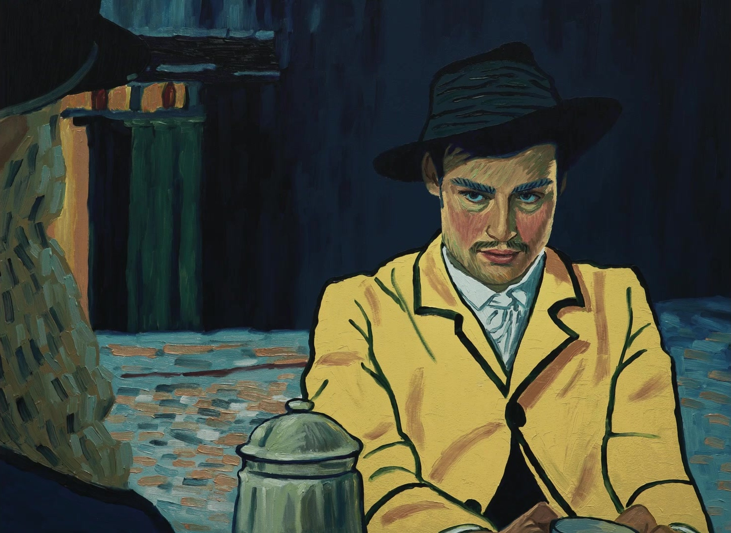 Loving Vincent (2017), wide, 1.37:1 — film still