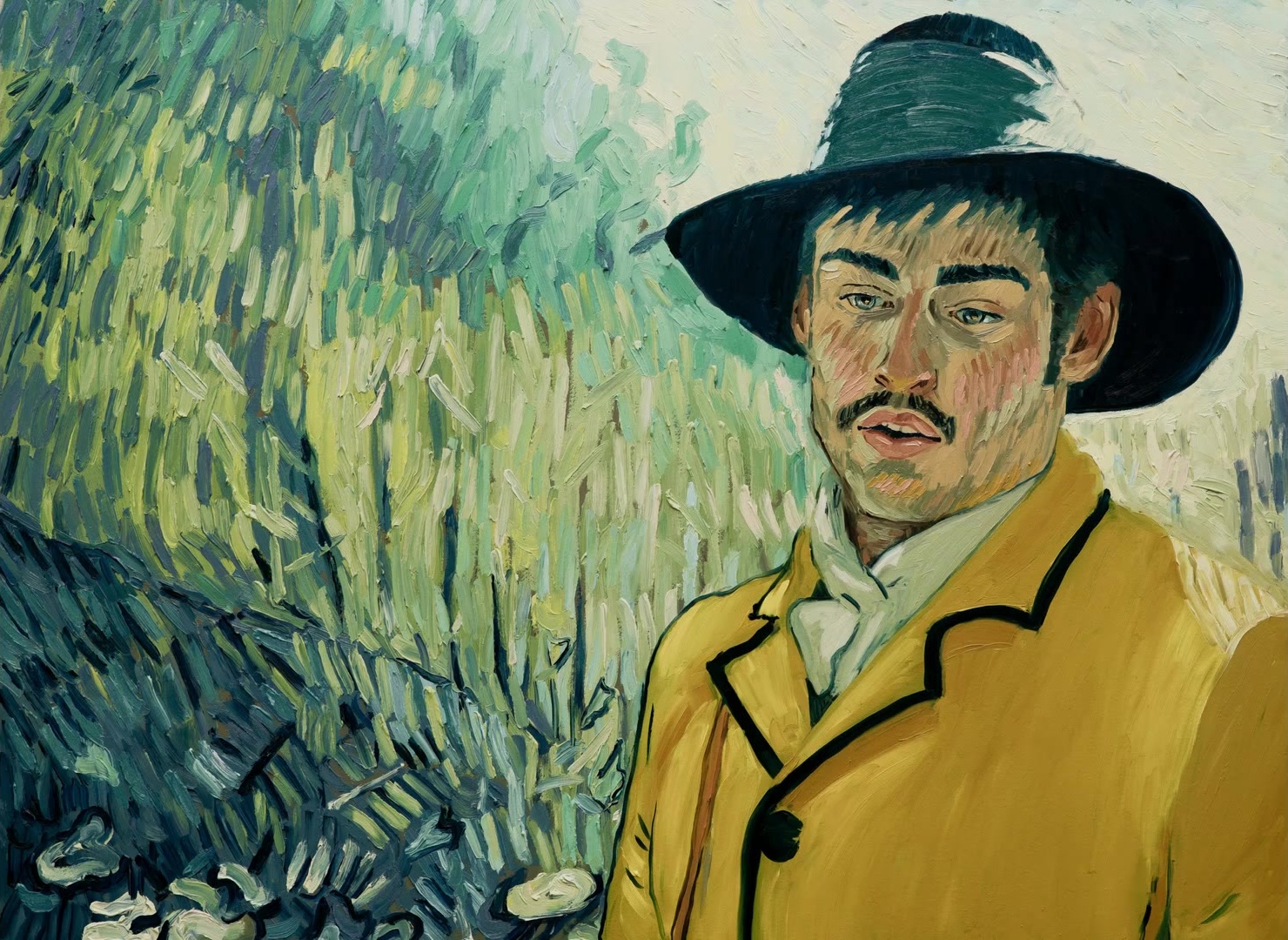 Loving Vincent (2017), unknown, 1.37:1 — film still