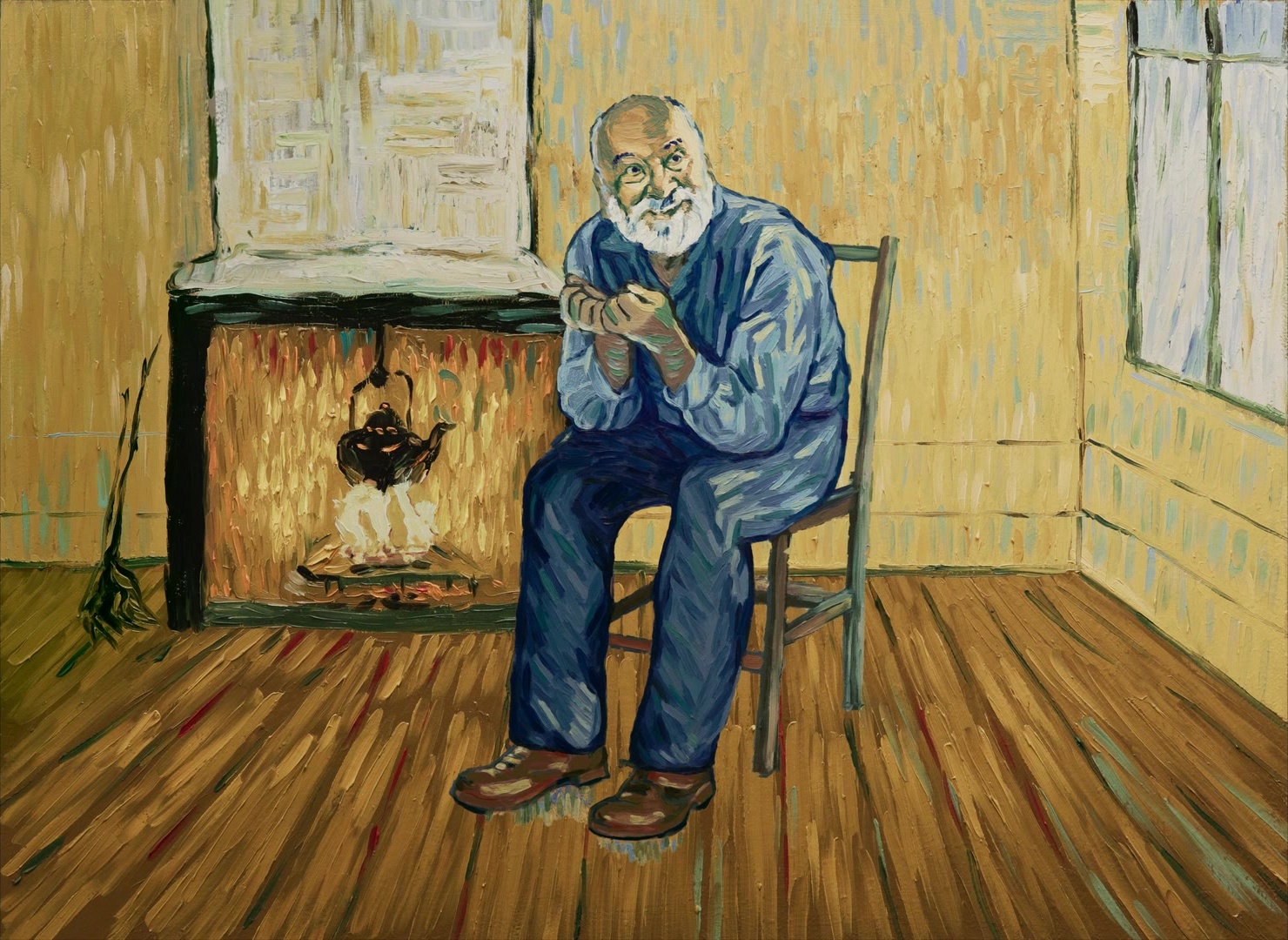 Loving Vincent (2017), wide, 1.37:1 — film still