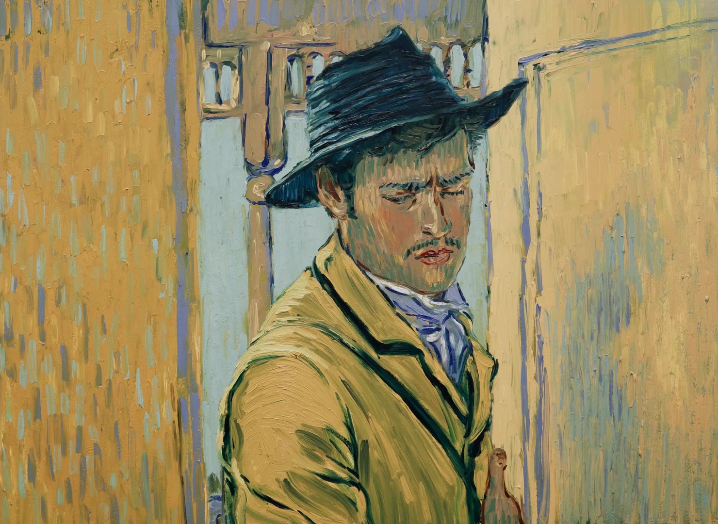 Loving Vincent (2017), wide, 1.37:1 — film still