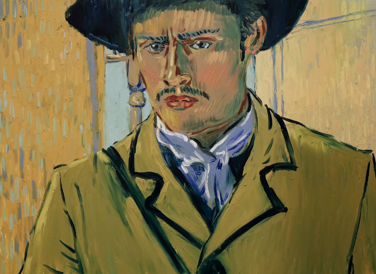 Loving Vincent (2017), wide, 1.37:1 — film still