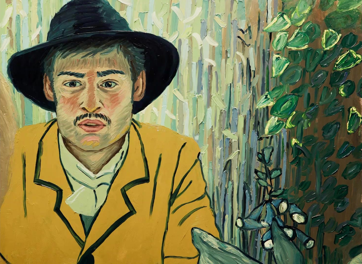 Loving Vincent (2017), medium, 1.37:1 — film still