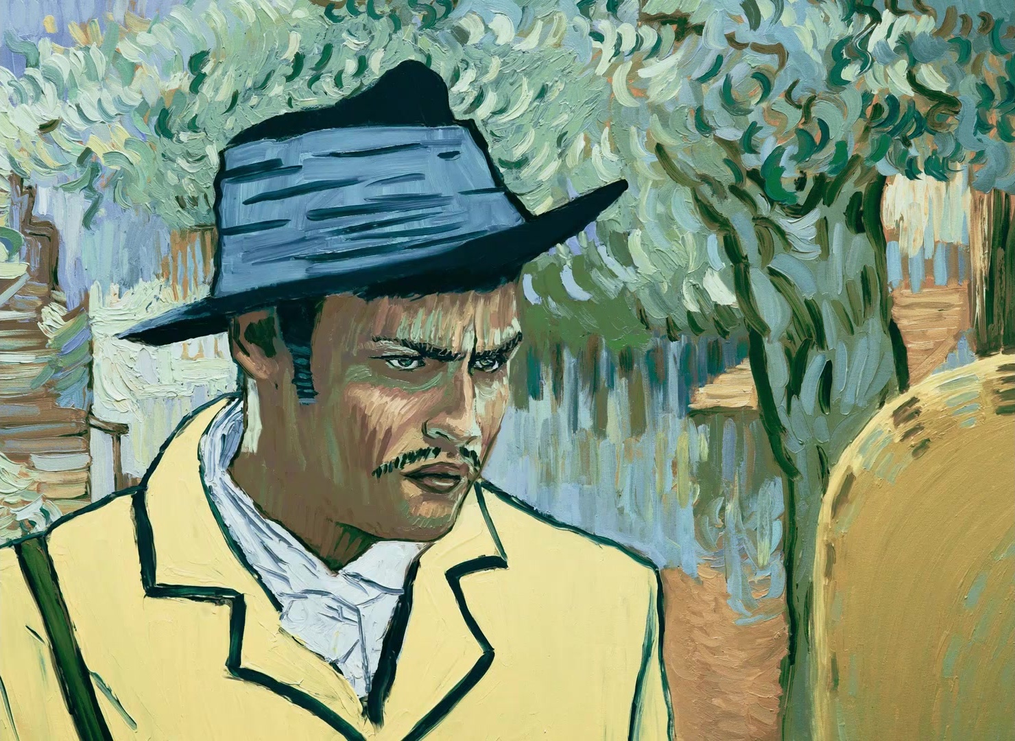 Loving Vincent (2017), medium, 1.37:1 — film still