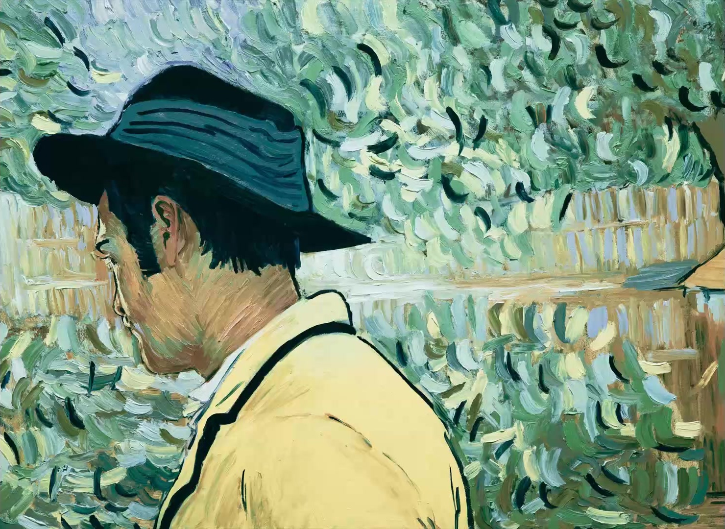 Loving Vincent (2017), wide, 1.37:1 — film still