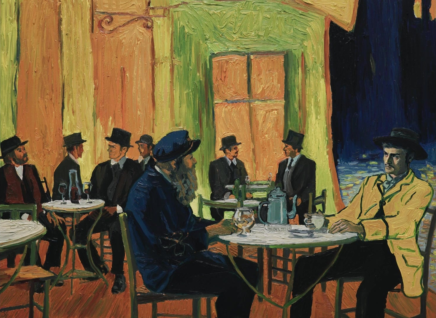 Loving Vincent (2017), wide, 1.37:1 — film still