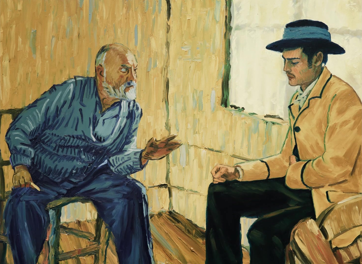 Loving Vincent (2017), unknown, 1.37:1 — film still