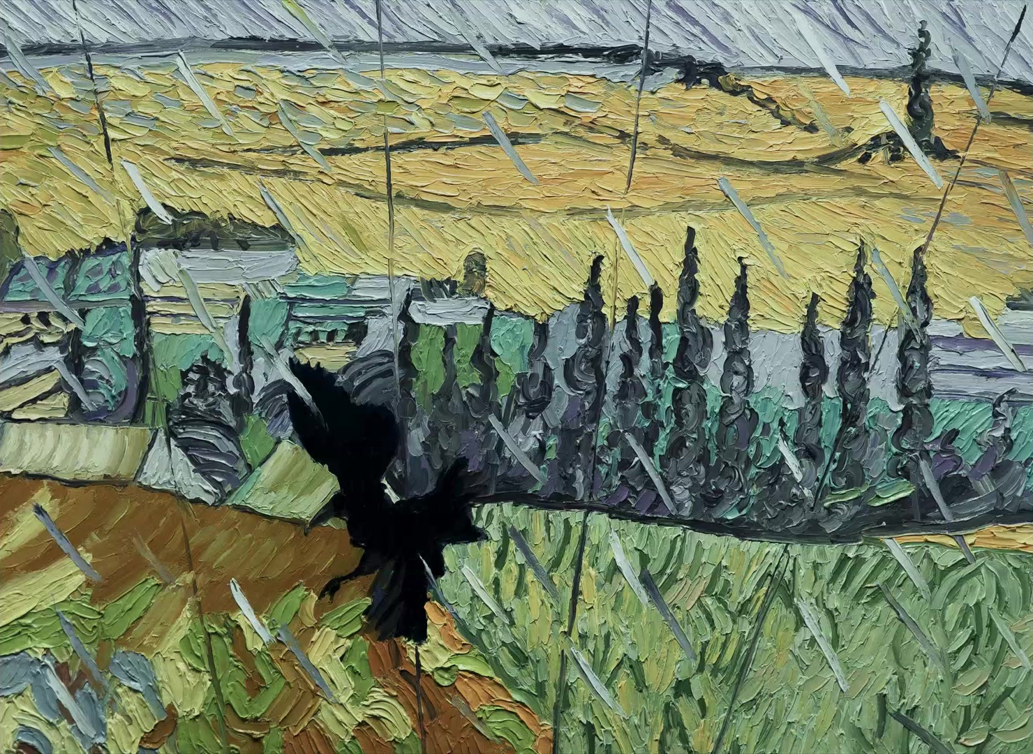 Loving Vincent (2017), unknown, 1.37:1 — film still