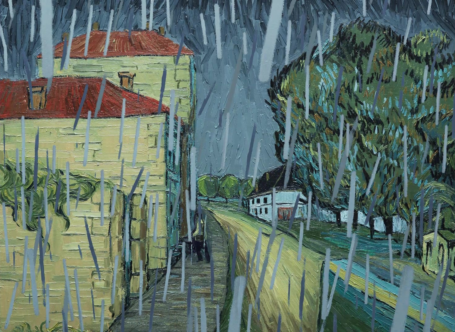 Loving Vincent (2017), wide, 1.37:1 — film still