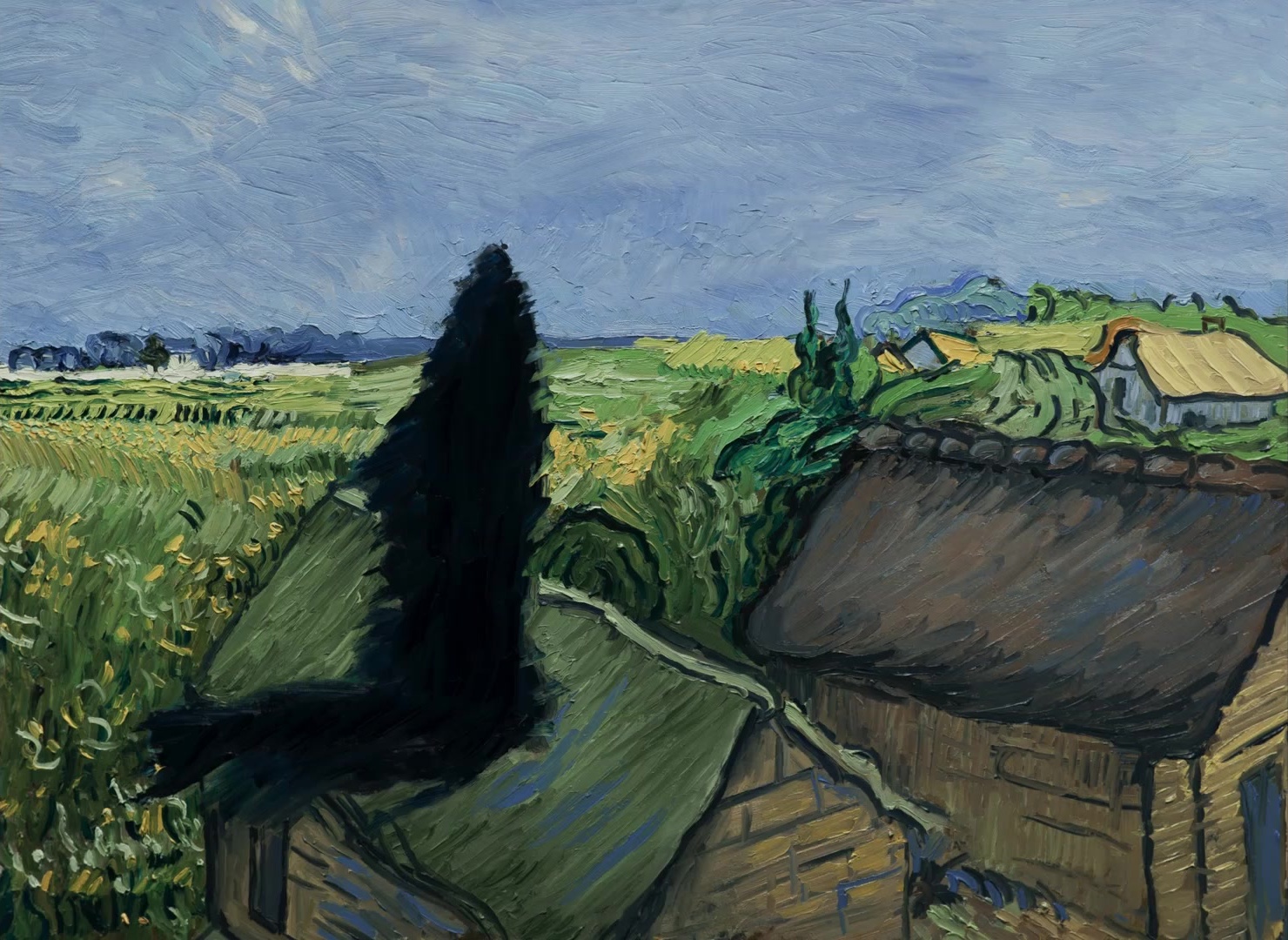 Loving Vincent (2017), wide, 1.37:1 — film still