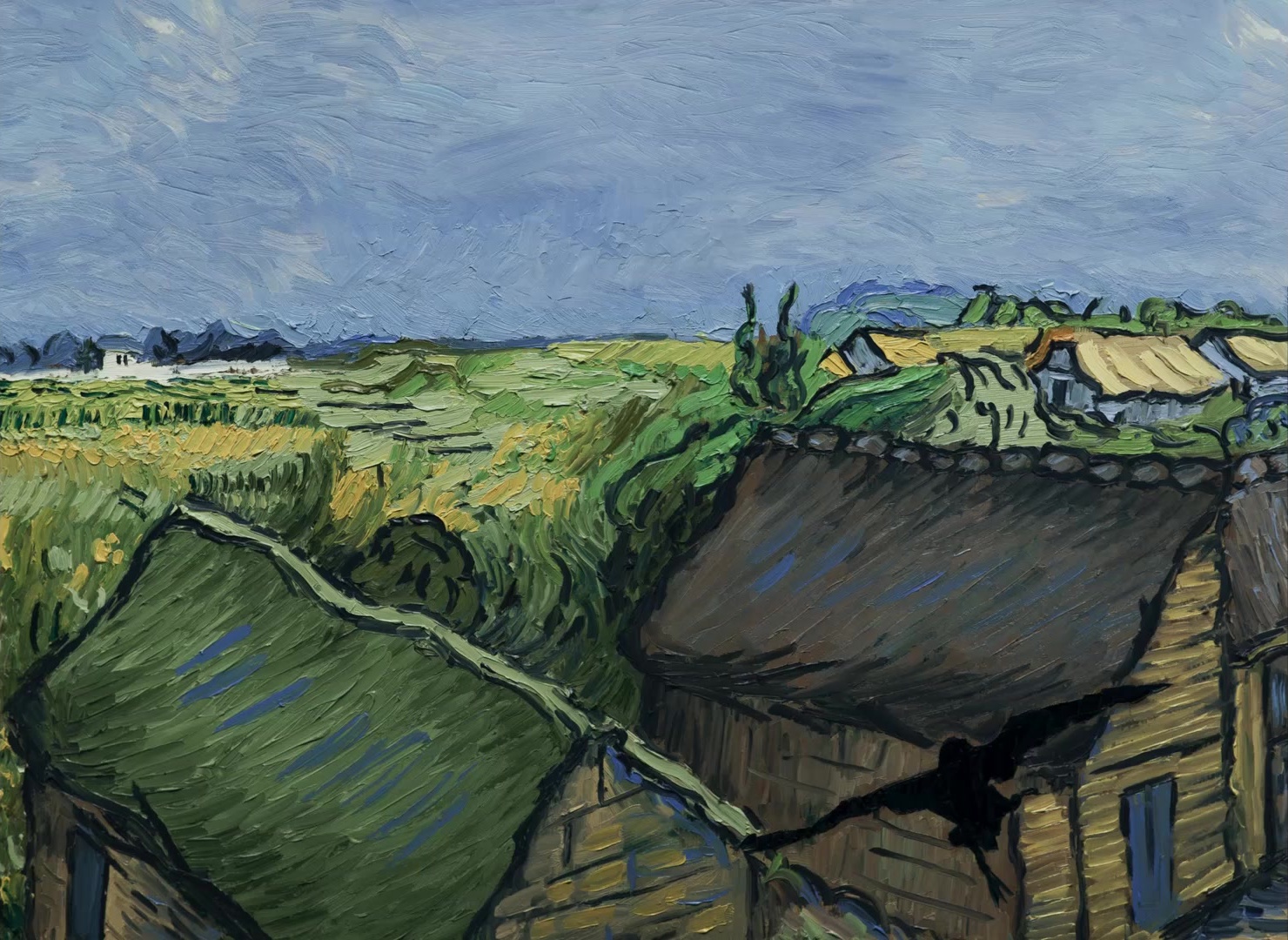 Loving Vincent (2017), wide, 1.37:1 — film still