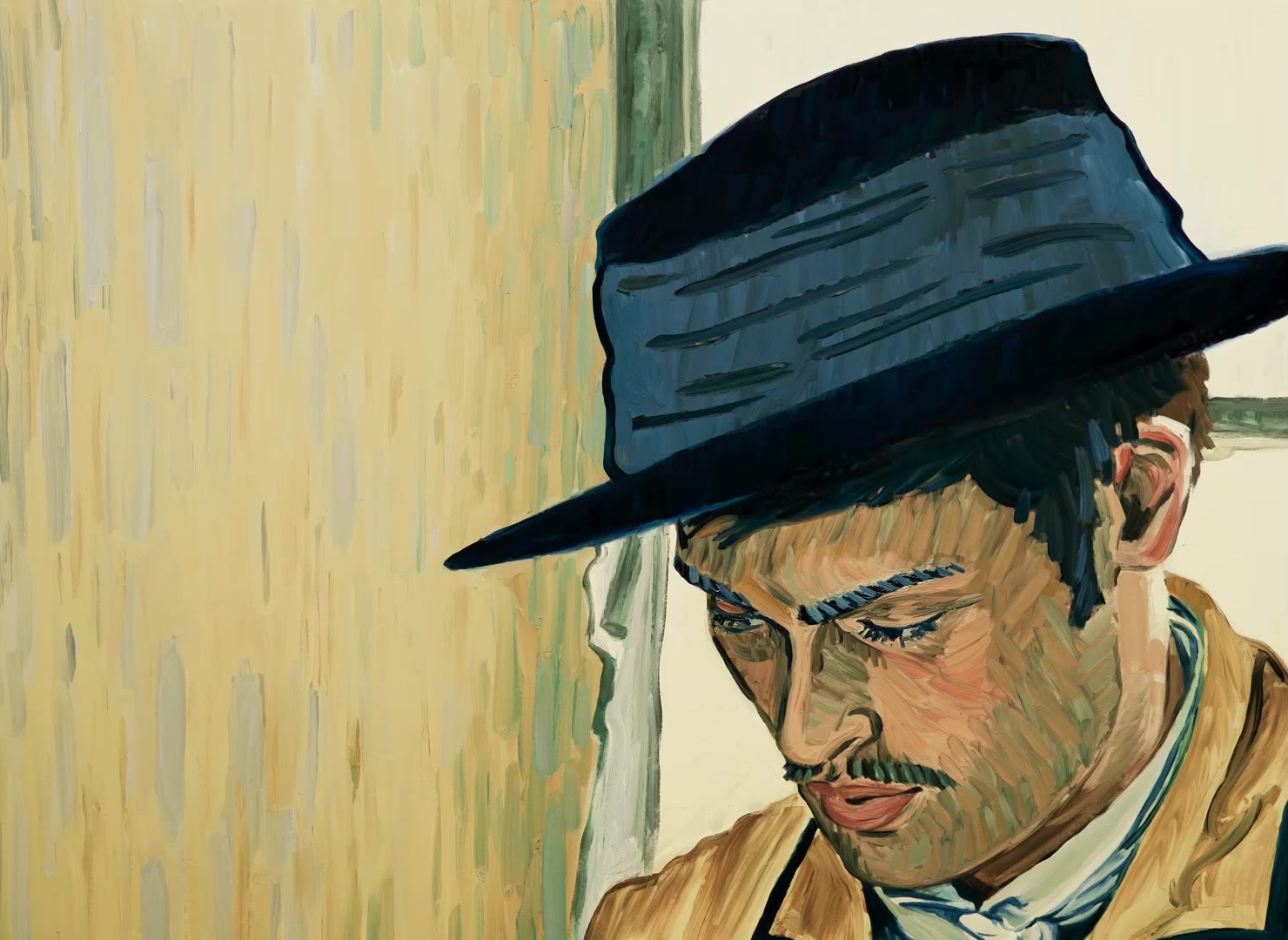 Loving Vincent (2017), wide, 1.37:1 — film still