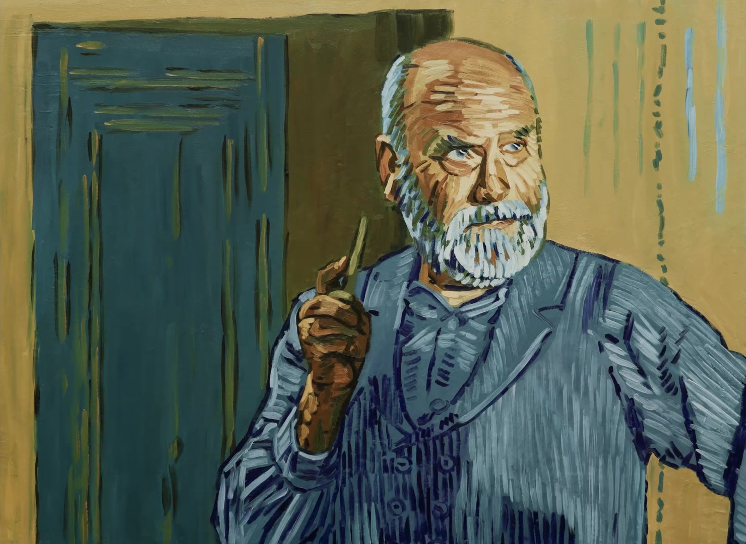 Loving Vincent (2017), medium, 1.37:1 — film still