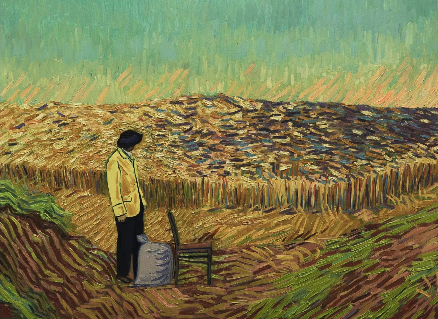 Loving Vincent (2017), unknown, 1.37:1 — film still
