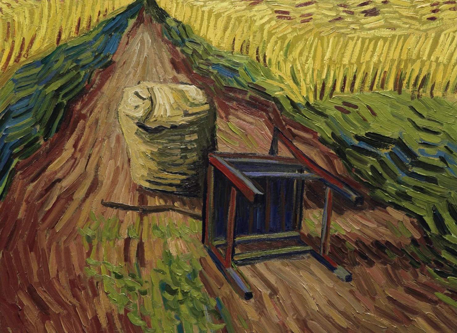Loving Vincent (2017), wide, 1.37:1 — film still