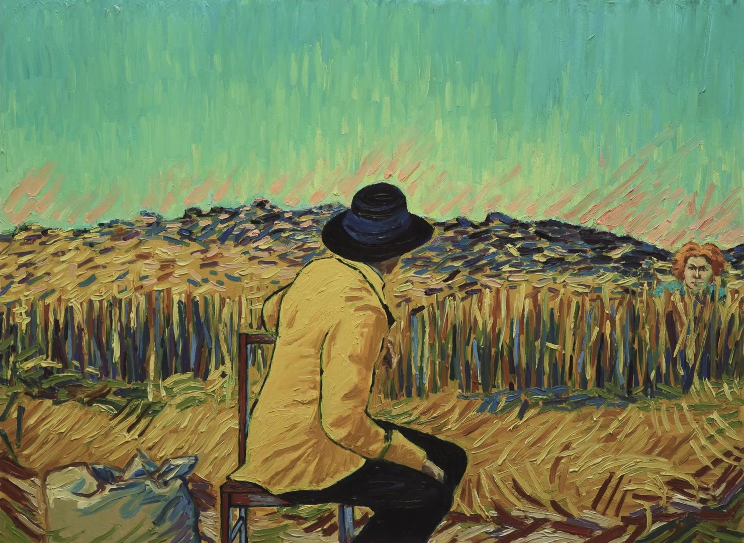 Loving Vincent (2017), wide, 1.37:1 — film still
