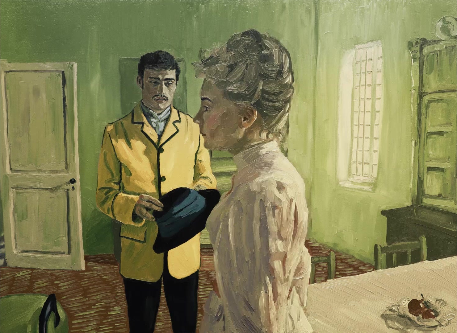 Loving Vincent (2017), wide, 1.37:1 — film still