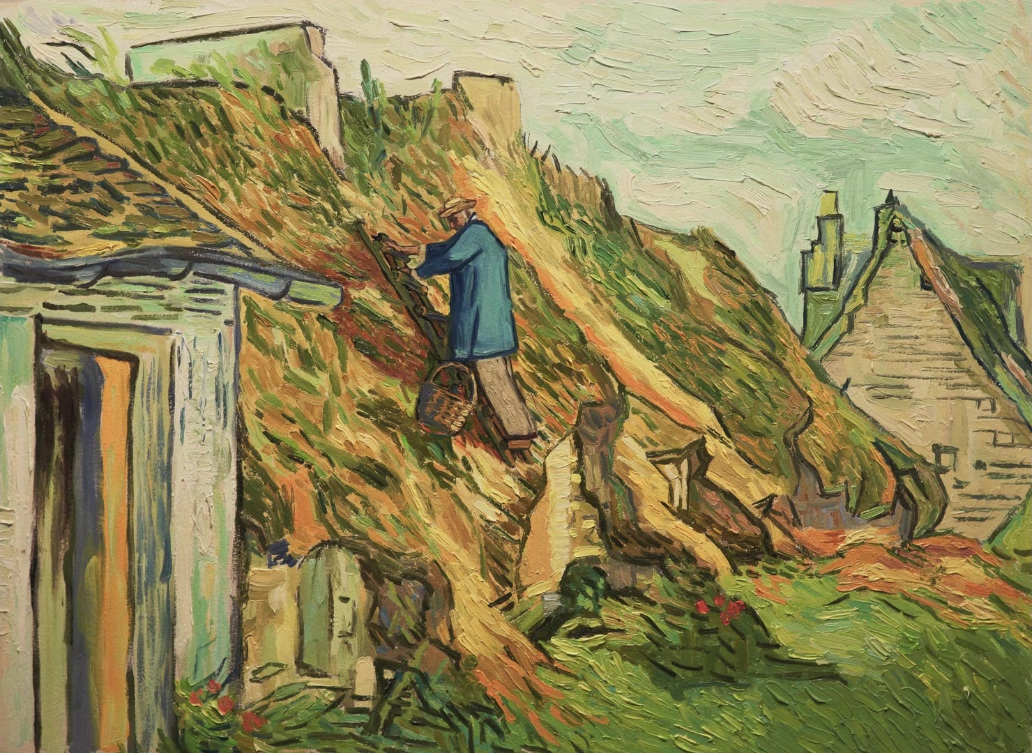 Loving Vincent (2017), wide, 1.37:1 — film still
