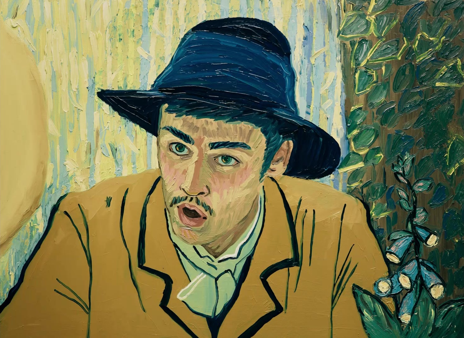 Loving Vincent (2017), wide, 1.37:1 — film still