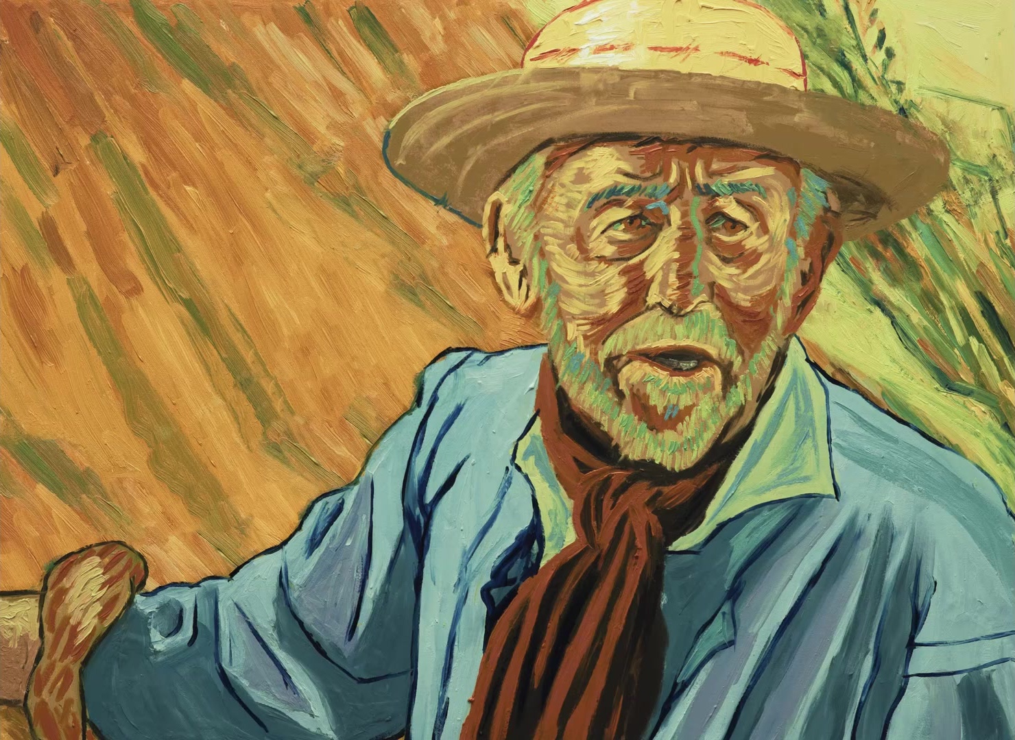 Loving Vincent (2017), unknown, 1.37:1 — film still