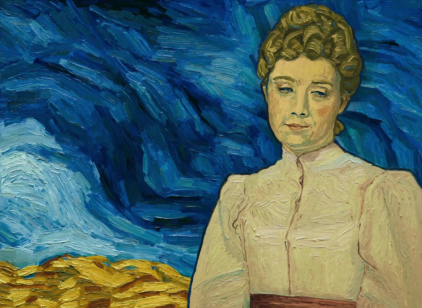 Loving Vincent (2017), medium, 1.37:1 — film still