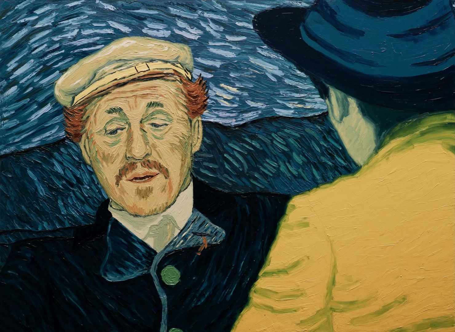 Loving Vincent (2017), medium, 1.37:1 — film still