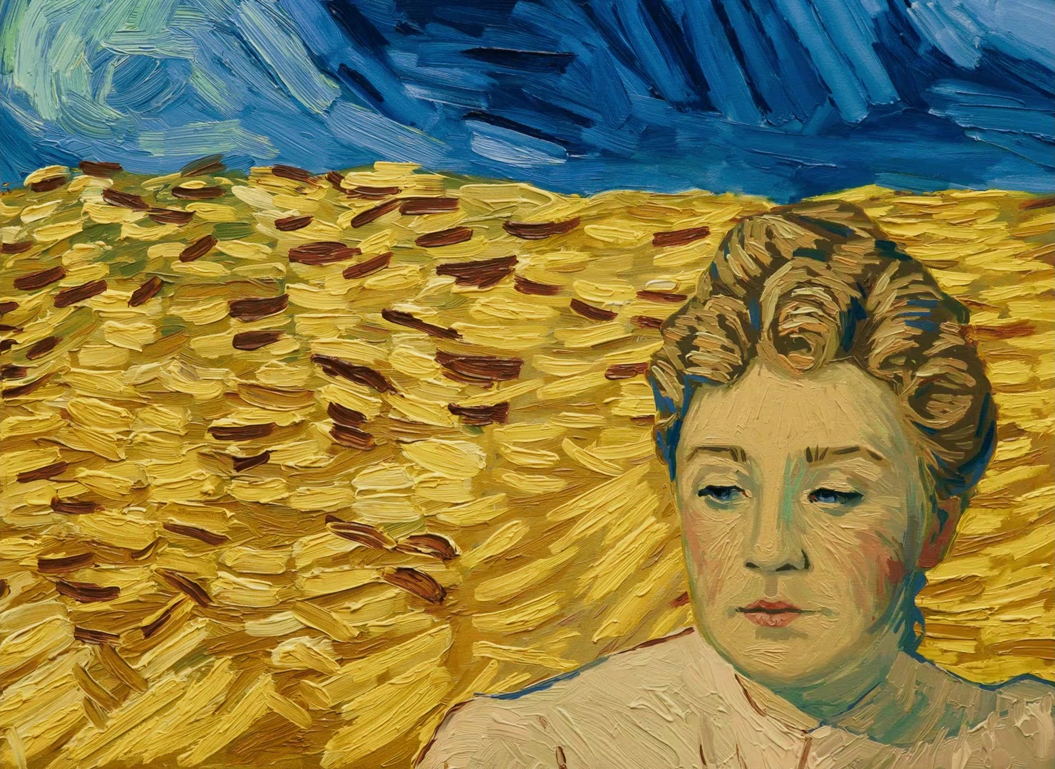 Loving Vincent (2017), medium, 1.37:1 — film still