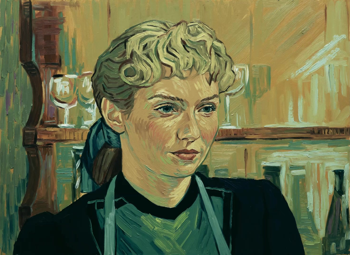 Loving Vincent (2017), medium, 1.37:1 — film still