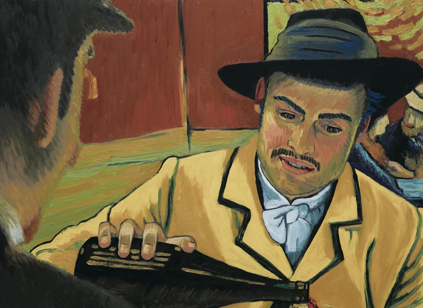 Loving Vincent (2017), wide, 1.37:1 — film still