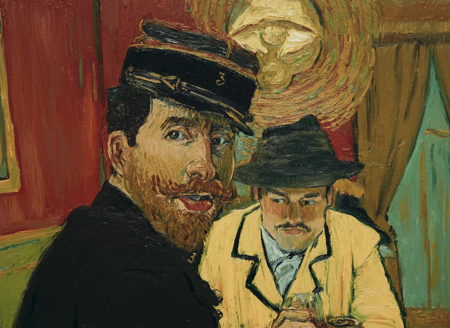 Loving Vincent (2017), wide, 1.37:1 — film still
