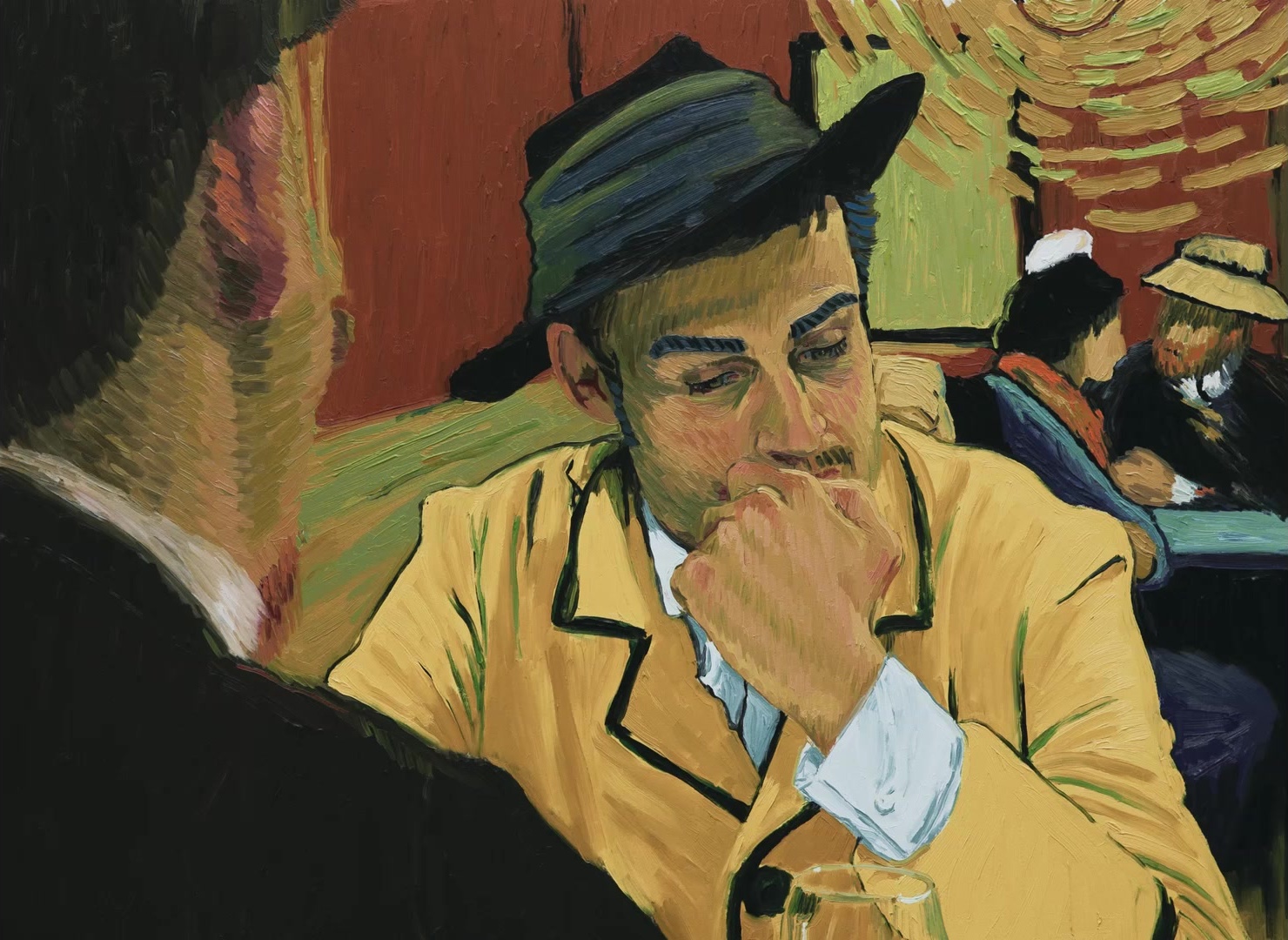 Loving Vincent (2017), wide, 1.37:1 — film still