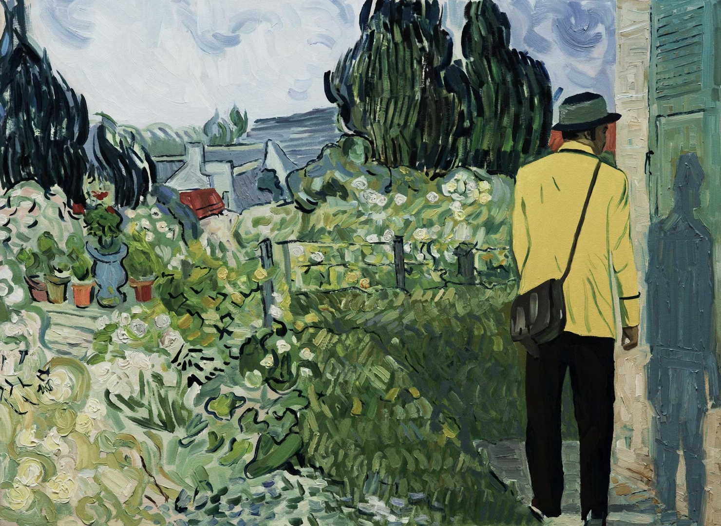 Loving Vincent (2017), wide, 1.37:1 — film still