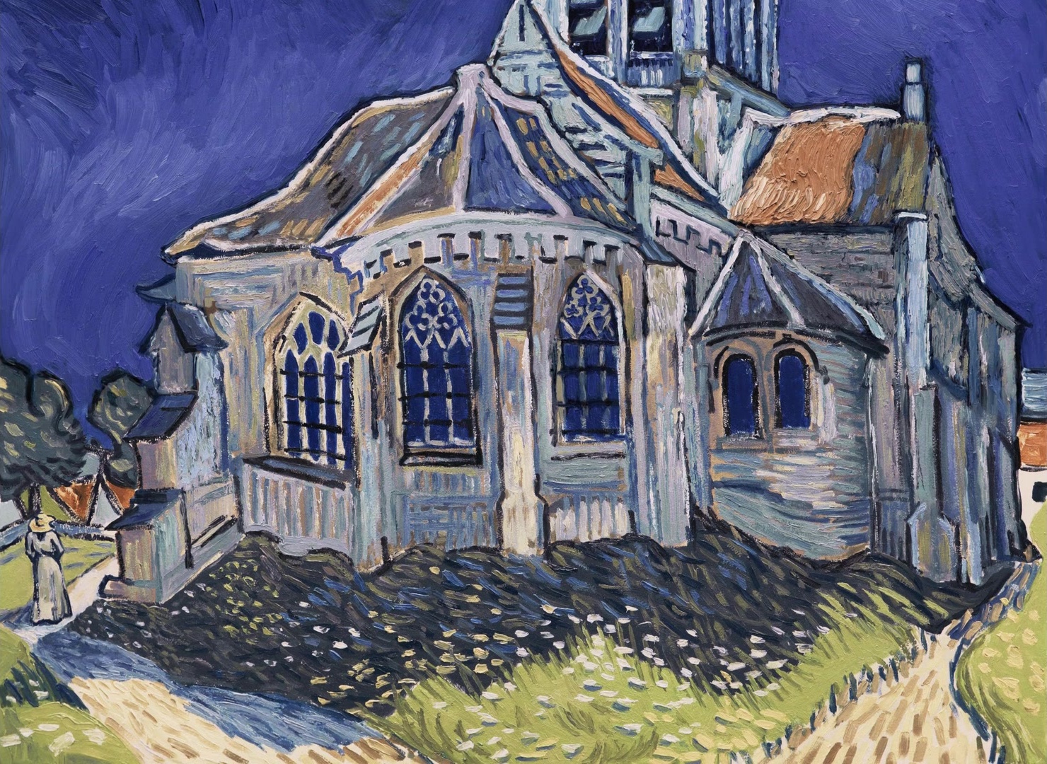Loving Vincent (2017), wide, 1.37:1 — film still