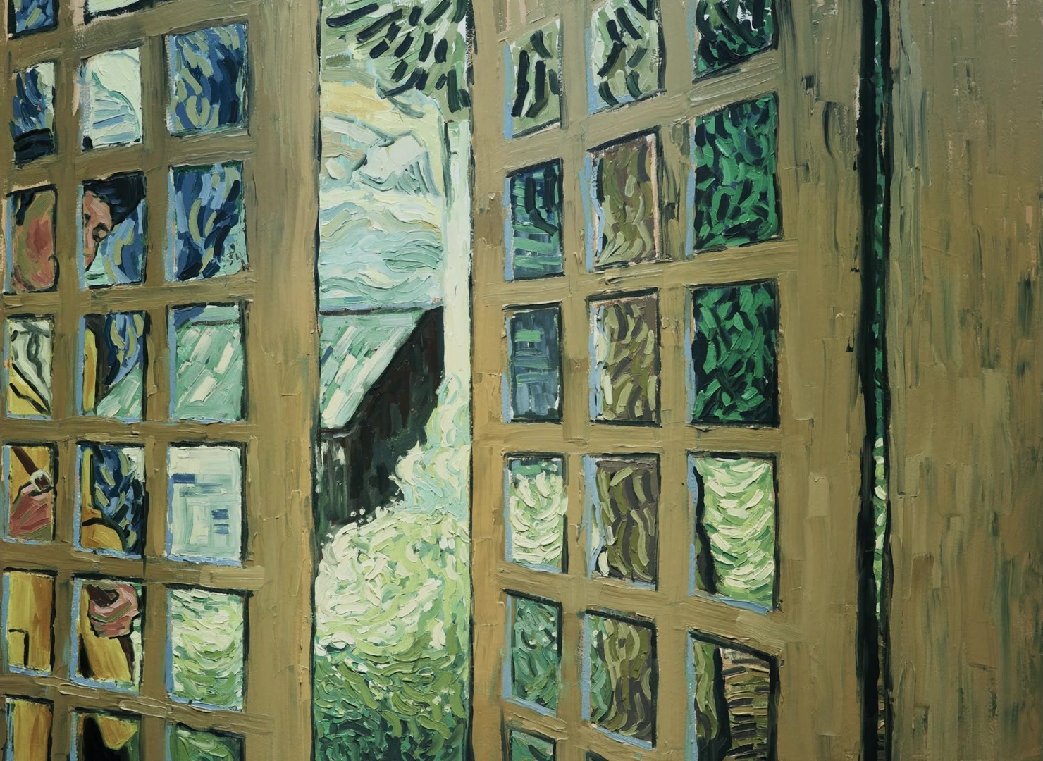 Loving Vincent (2017), wide, 1.37:1 — film still