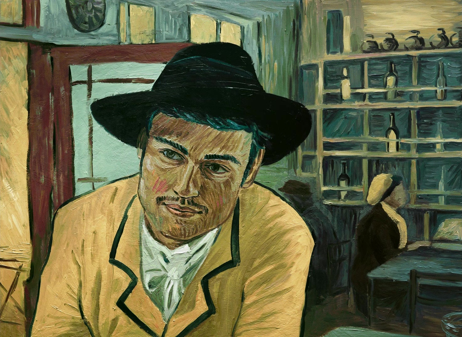 Loving Vincent (2017), wide, 1.37:1 — film still