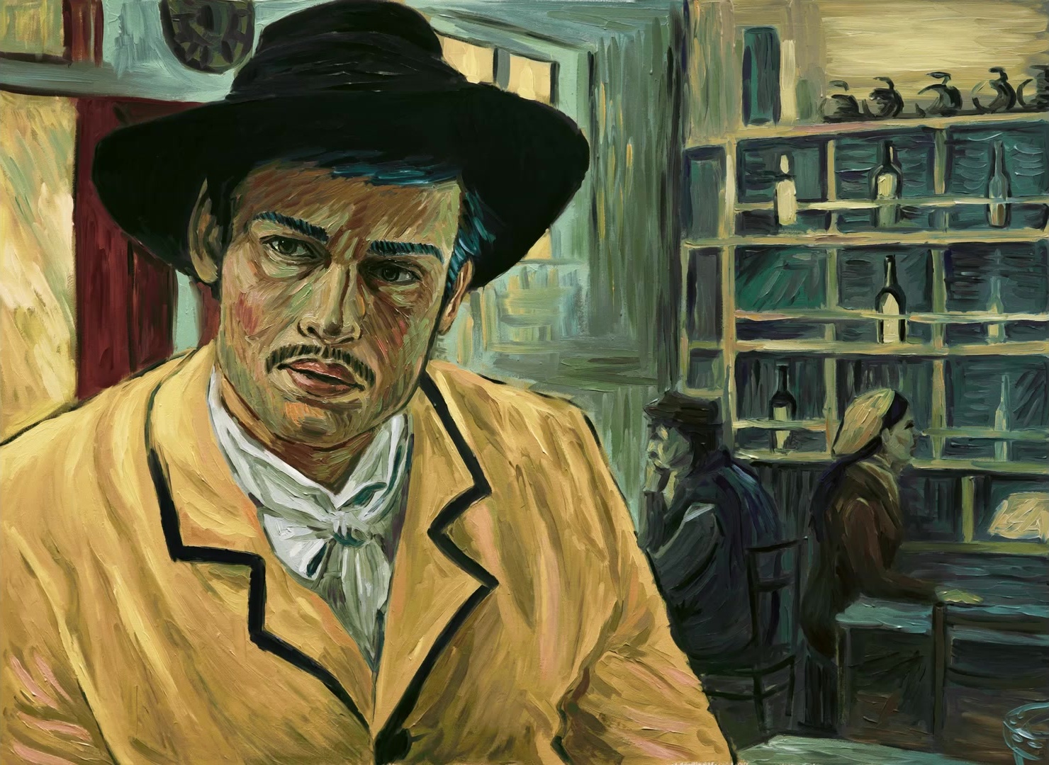Loving Vincent (2017), medium, 1.37:1 — film still