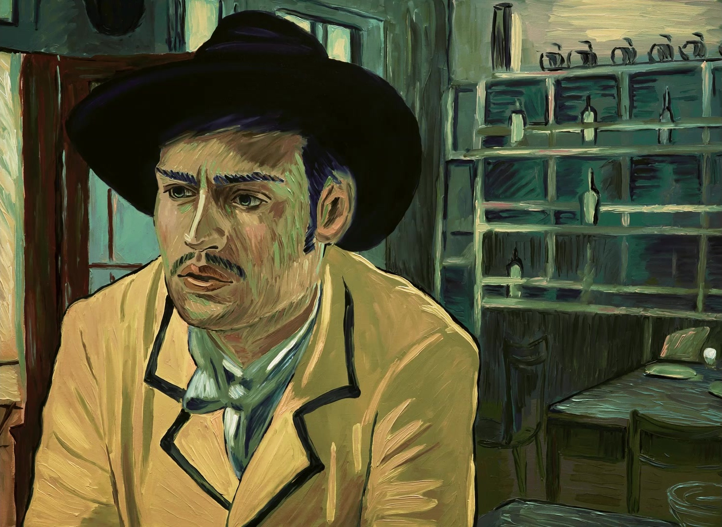 Loving Vincent (2017), medium, 1.37:1 — film still