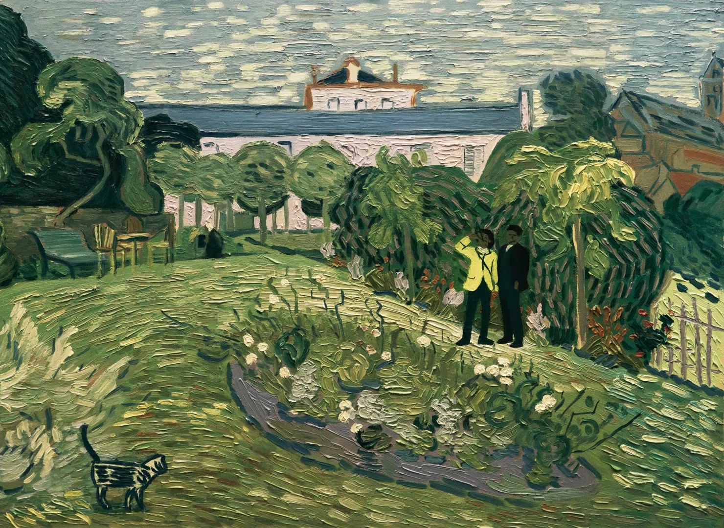 Loving Vincent (2017), wide, 1.37:1 — film still