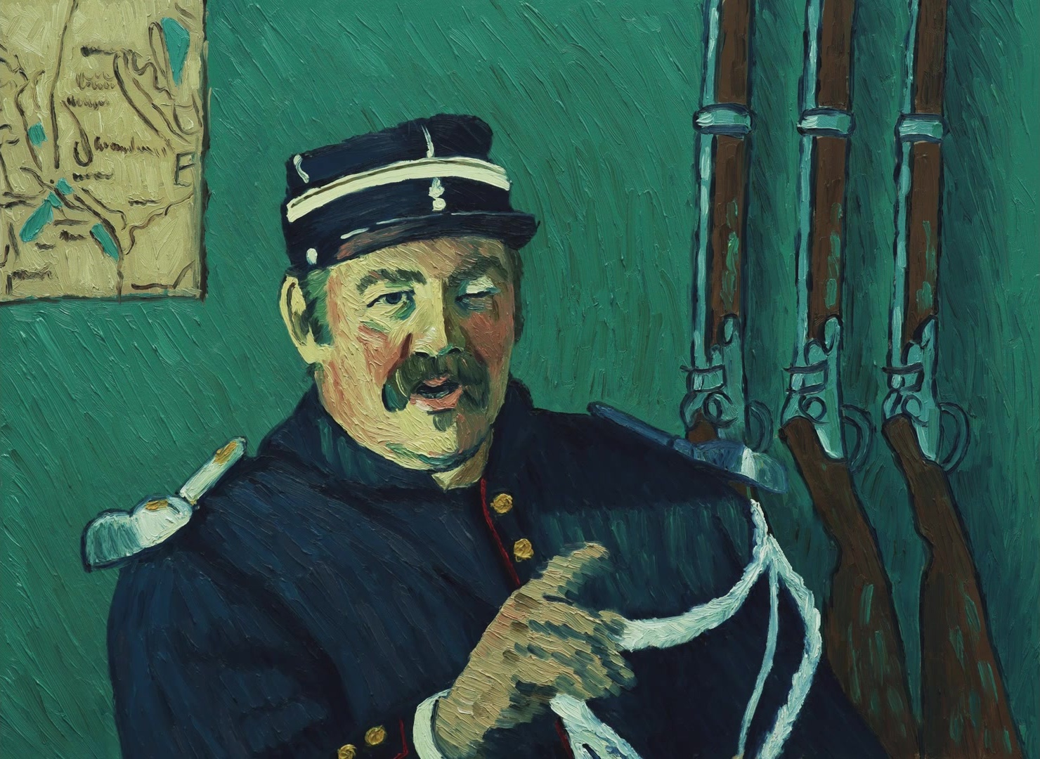 Loving Vincent (2017), medium, 1.37:1 — film still