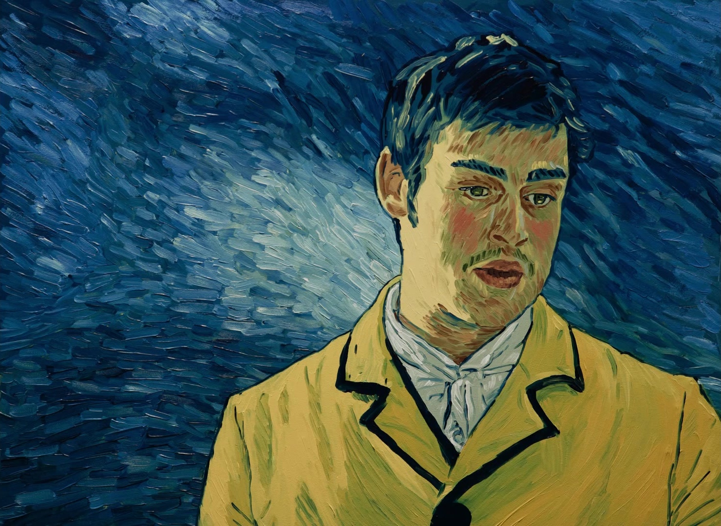 Loving Vincent (2017), medium, 1.37:1 — film still