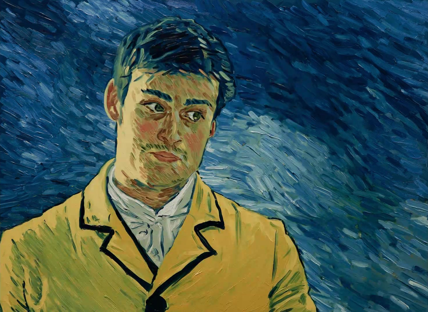 Loving Vincent (2017), medium, 1.37:1 — film still