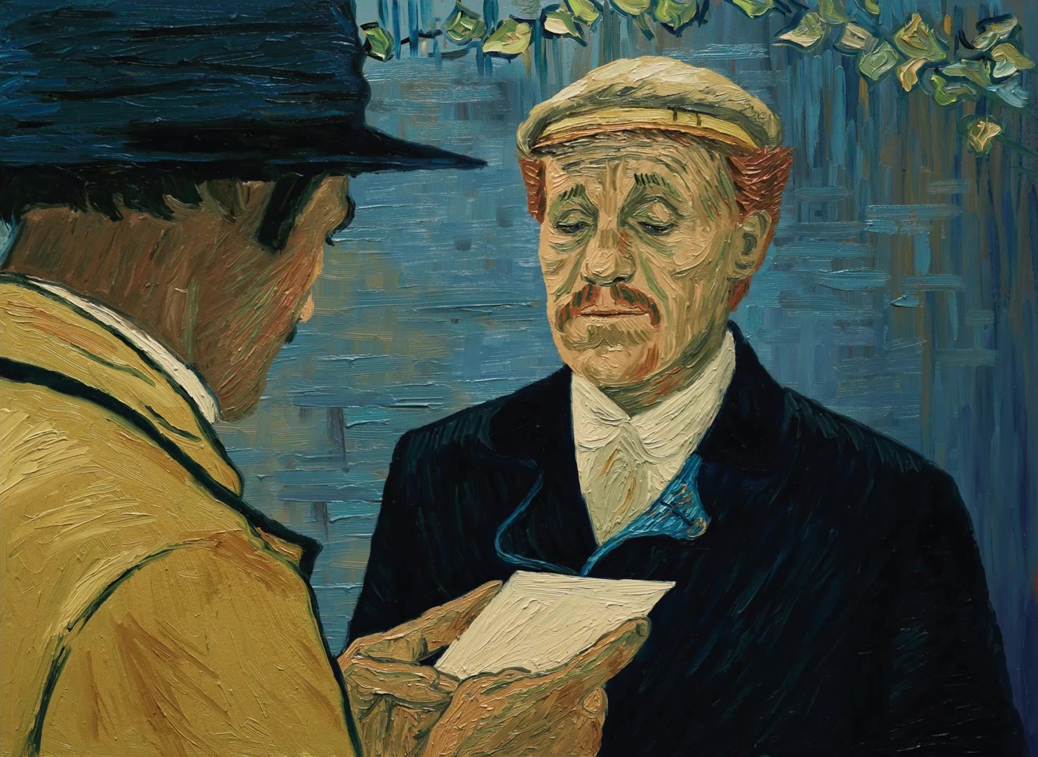 Loving Vincent (2017), medium, 1.37:1 — film still